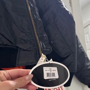 Rothco Black MA-1 Flight Jacket